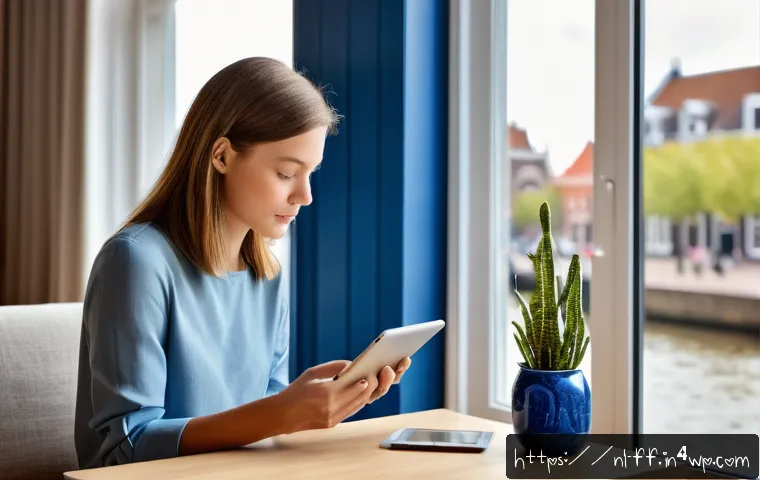 하이퍼 퍼스널라이제이션과 소비자 심리 - A modern Dutch living room scene featuring a young adult browsing personalized shopping ads on a sle...